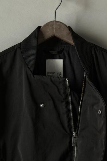 PADDED BOMBER JACKET X SR_A - Black by Zara - Image 2