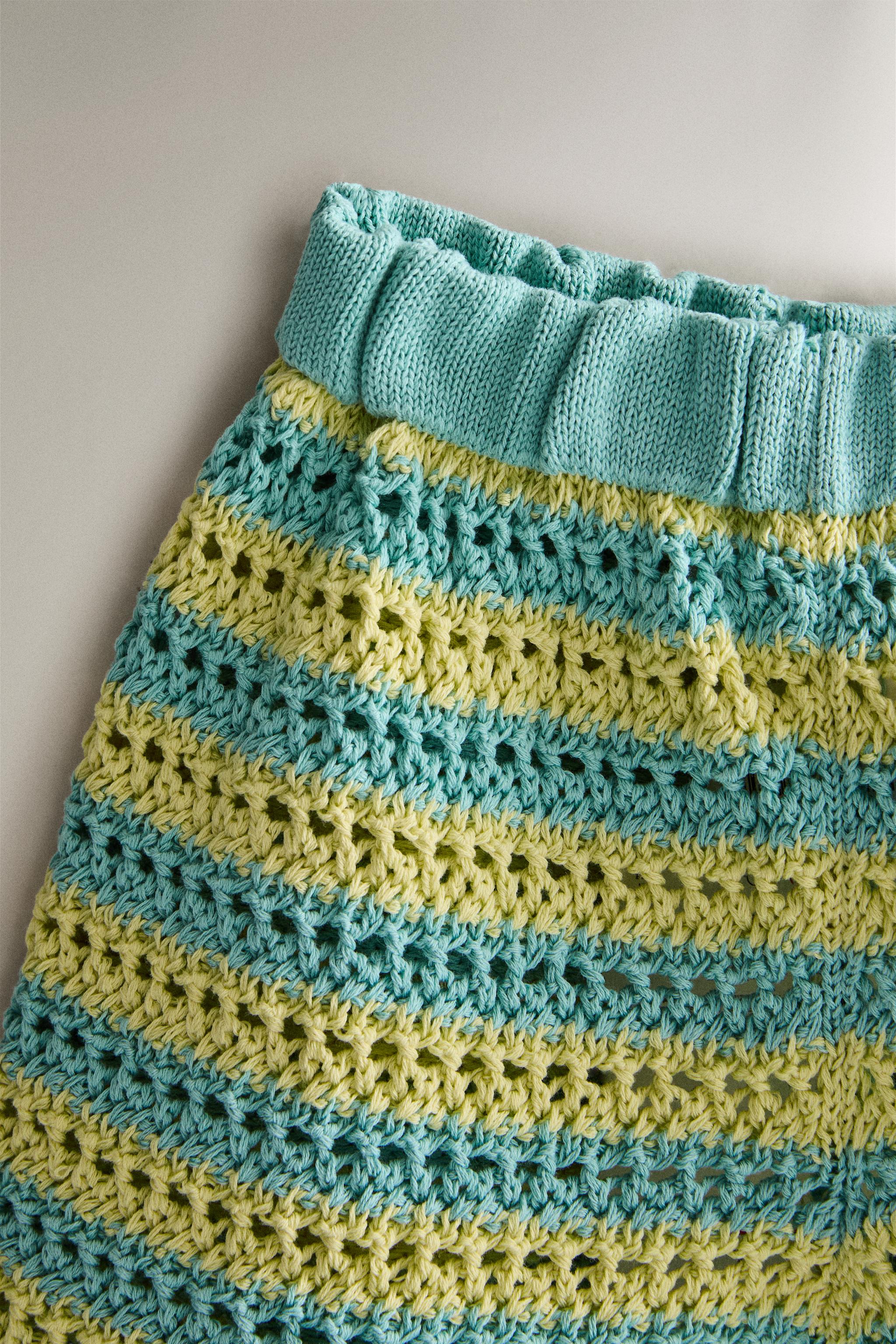 KIDS' CROCHET BEACH SHORTS