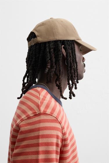 CASQUETTE À PIÈCE LETTRE - Beige de Zara - Image 1