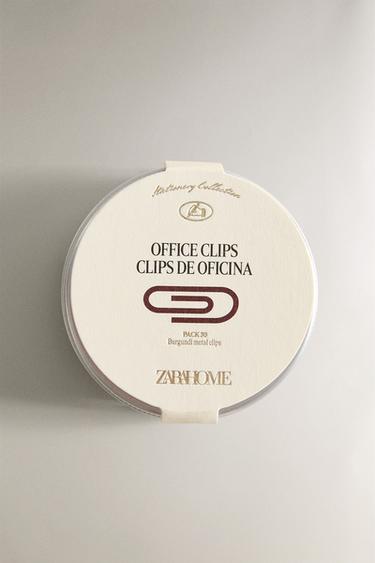 CLIPS MÉTAL (LOT DE 30) - Bordeaux de Zara - Image 4