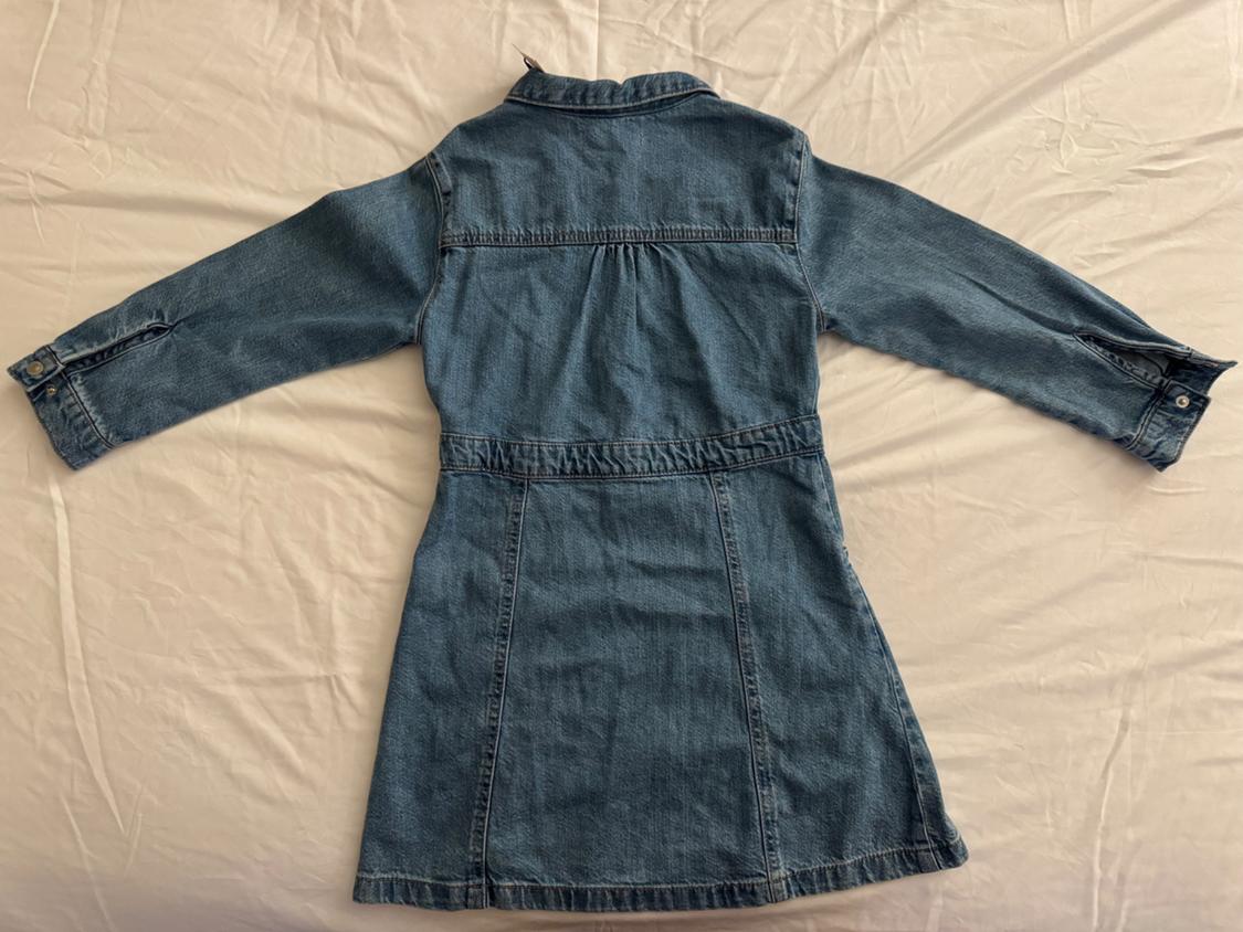 MEDIUM WASH DENIM OVERSHIRT - Image 2