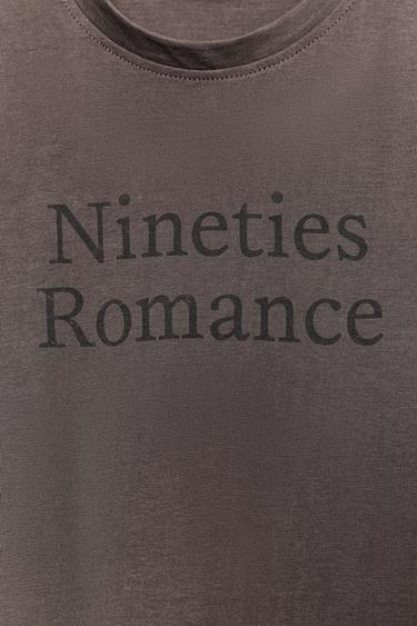 T-SHIRT INSCRIPTION - Chocolat de Zara - Image 6