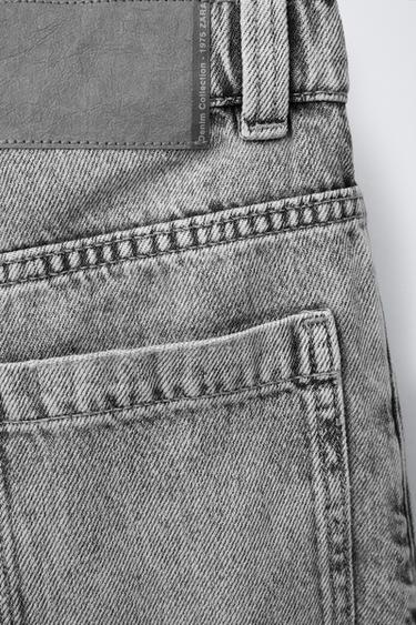 RELAXED BAGGY JEANS - Mid-grey by Zara - Image 3