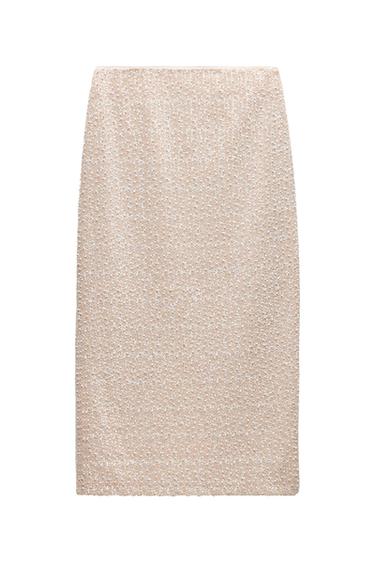 ZW COLLECTION SEQUIN PENCIL SKIRT