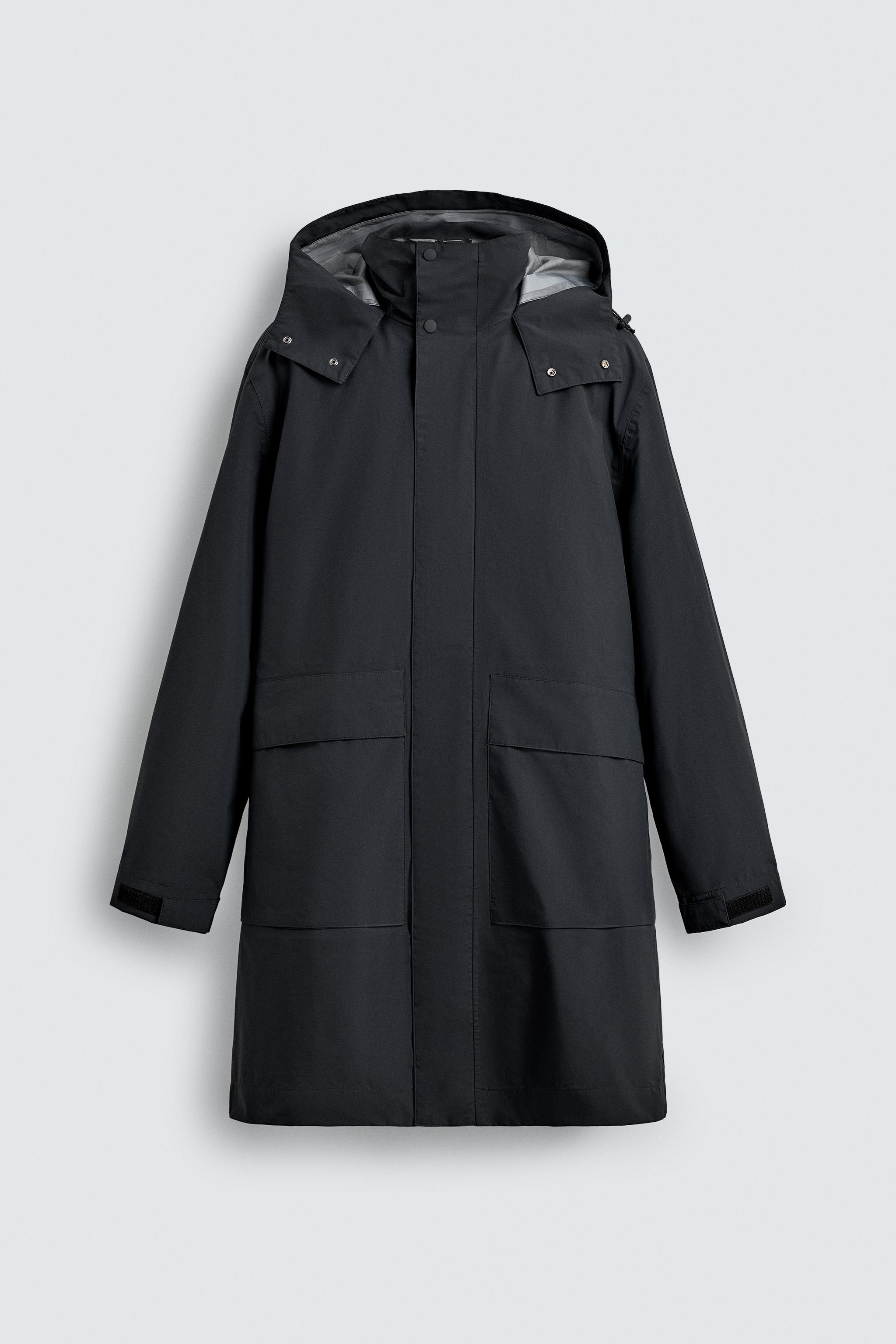フード付きコート | メンズ | ZARA 日本