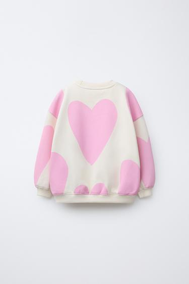 SWEAT IMPRIMÉ - Rose de Zara - Image 1