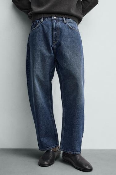 JEAN TAPERED WIDE FIT - Bleu de Zara - Image 4