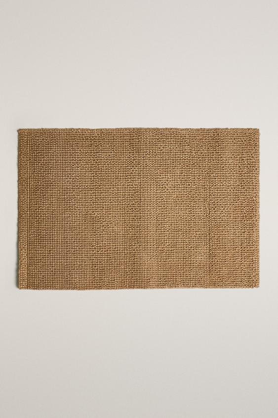 PLAIN JUTE DOORMAT - Light beige by Zara - Image 0