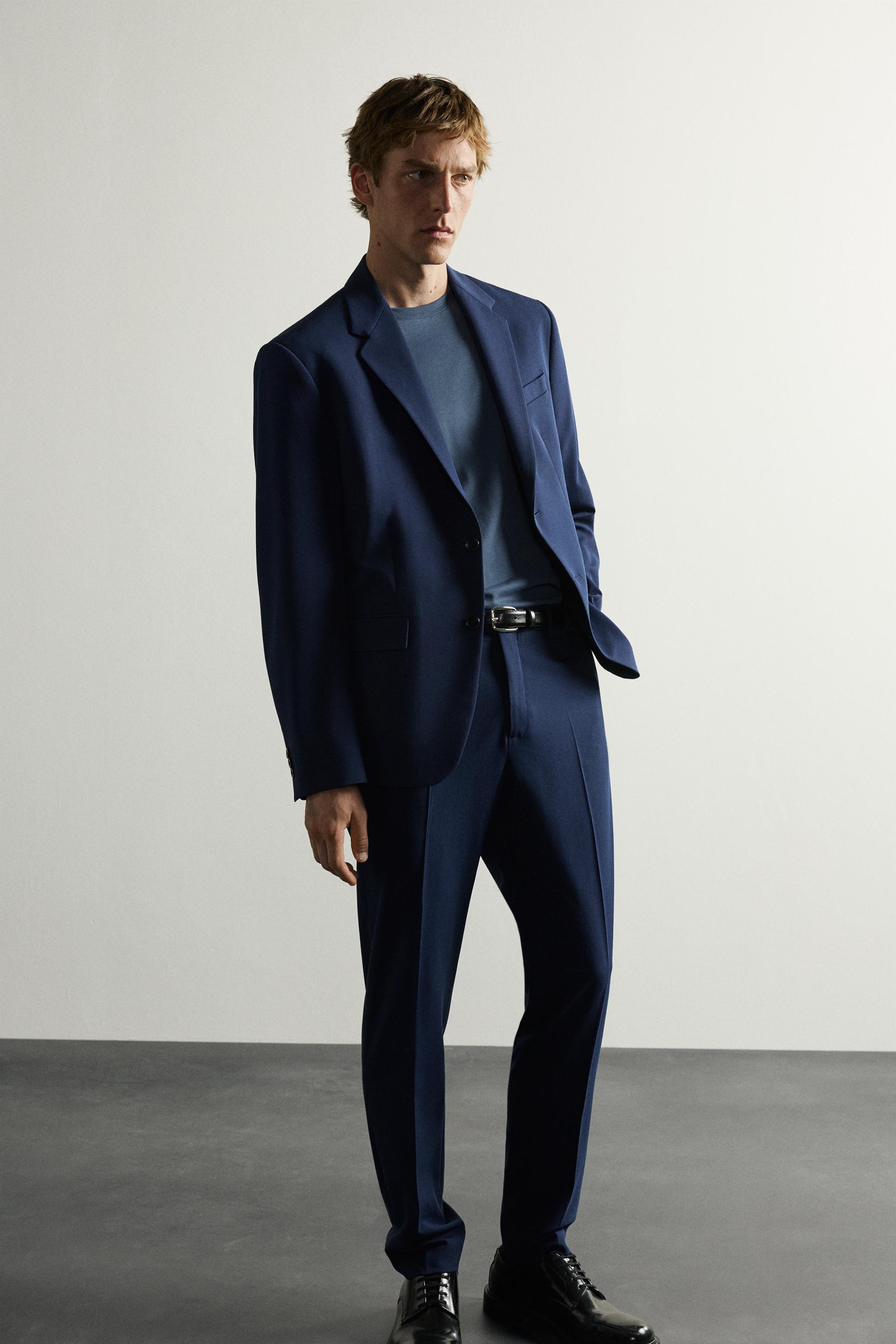 コンフォートスーツパンツ - ダイブルー | ZARA Japan / 日本