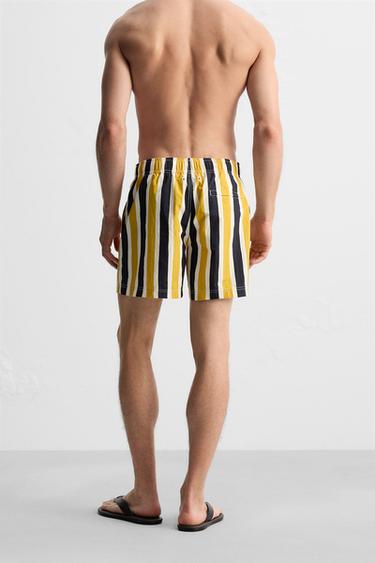 STRIPED REGULAR SWIMMING TRUNKS - various by Zara - Image 3