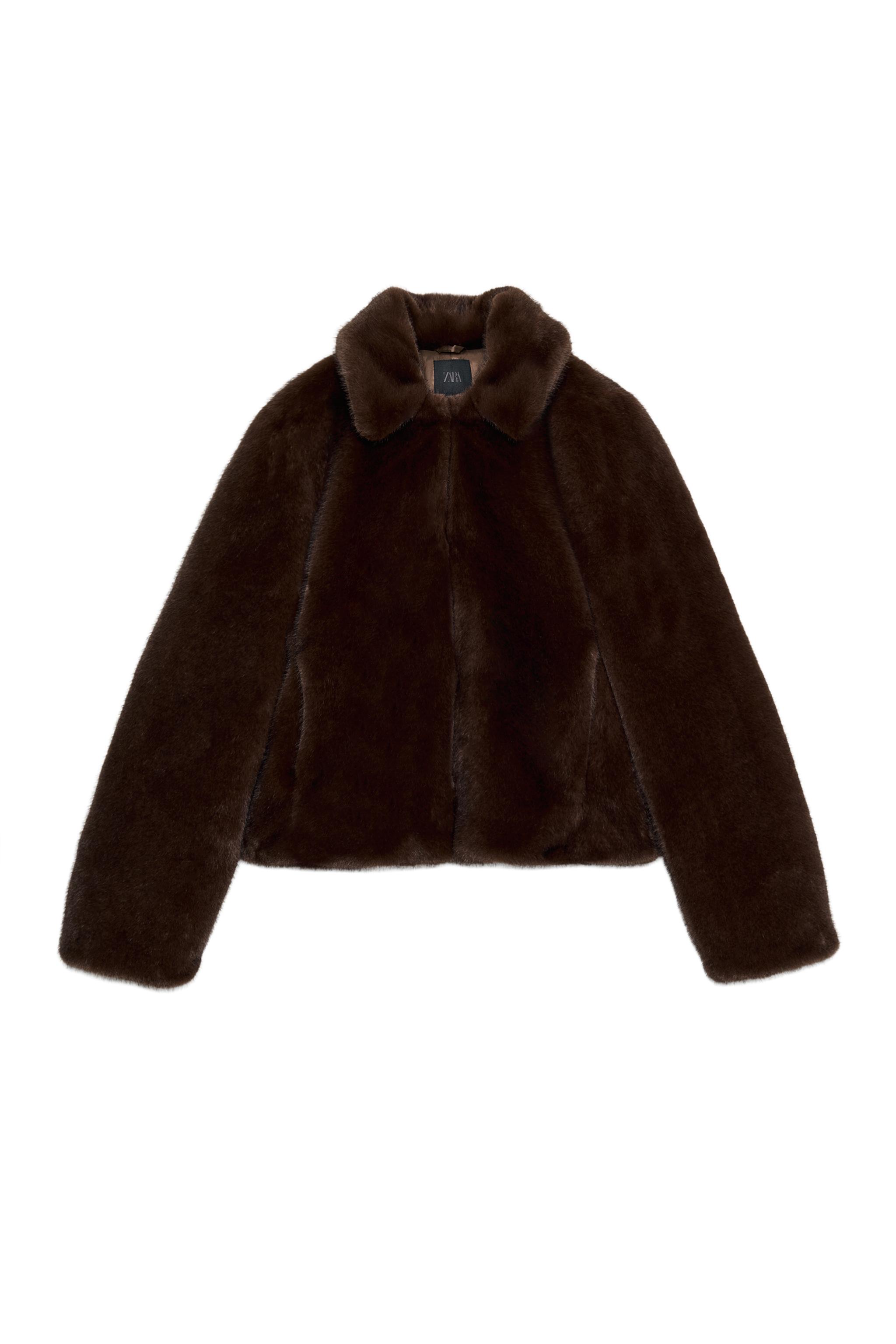 CHAQUETA EFECTO PELO