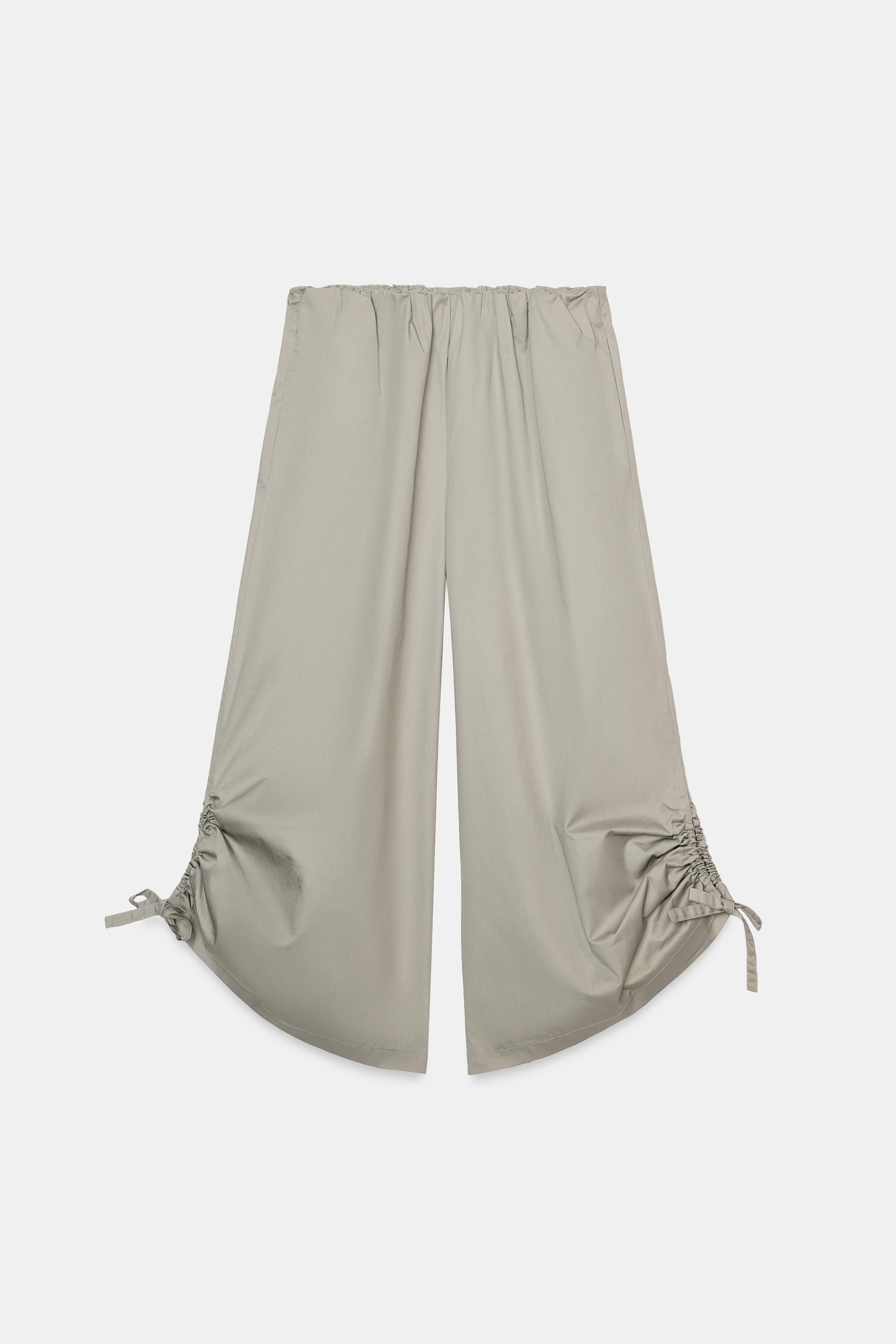 PANTALON JUPE-CULOTTE À BAS AJUSTABLE