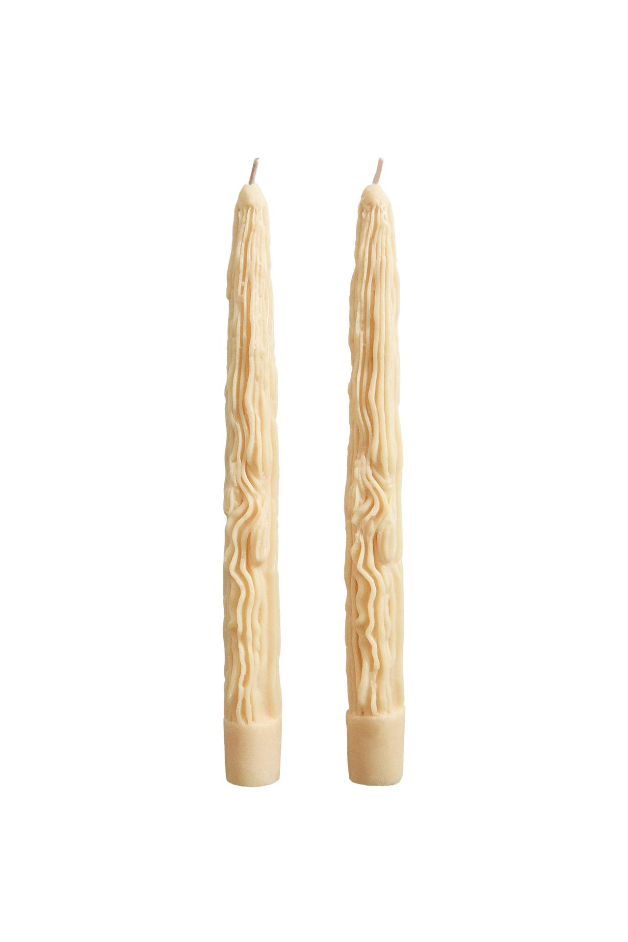 PACK OF 2 CANDIED LEMON SCENTED CANDLES