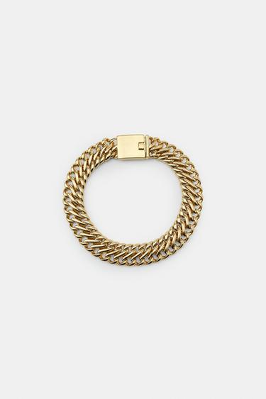 Zara 粗鍊項鍊 - 金黃色