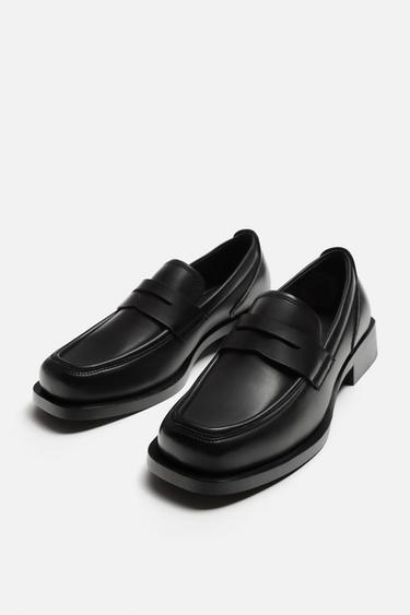 ♪ やぼったい ローファー ZARA 43 ♪ メンズ