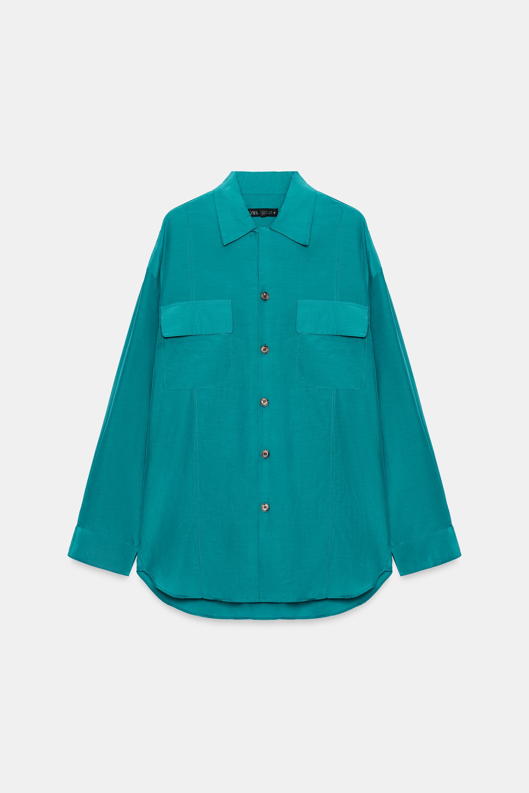 FLOWY POCKET SHIRT ZW COLLECTION