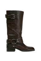 KARELİ FIRFIRLI KISA ELBİSE - Görsel 2