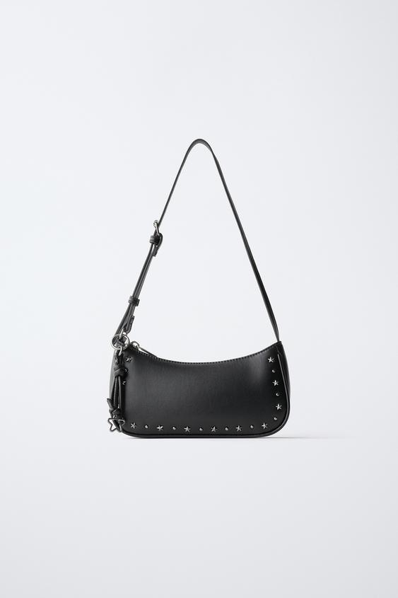 STAR SHOULDER BAG - Black by Zara - Image 0