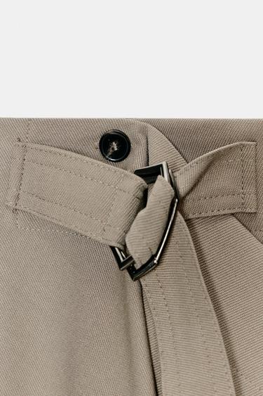 JUPE PARÉO À BOUCLE ZW COLLECTION - Vison de Zara - Image 6