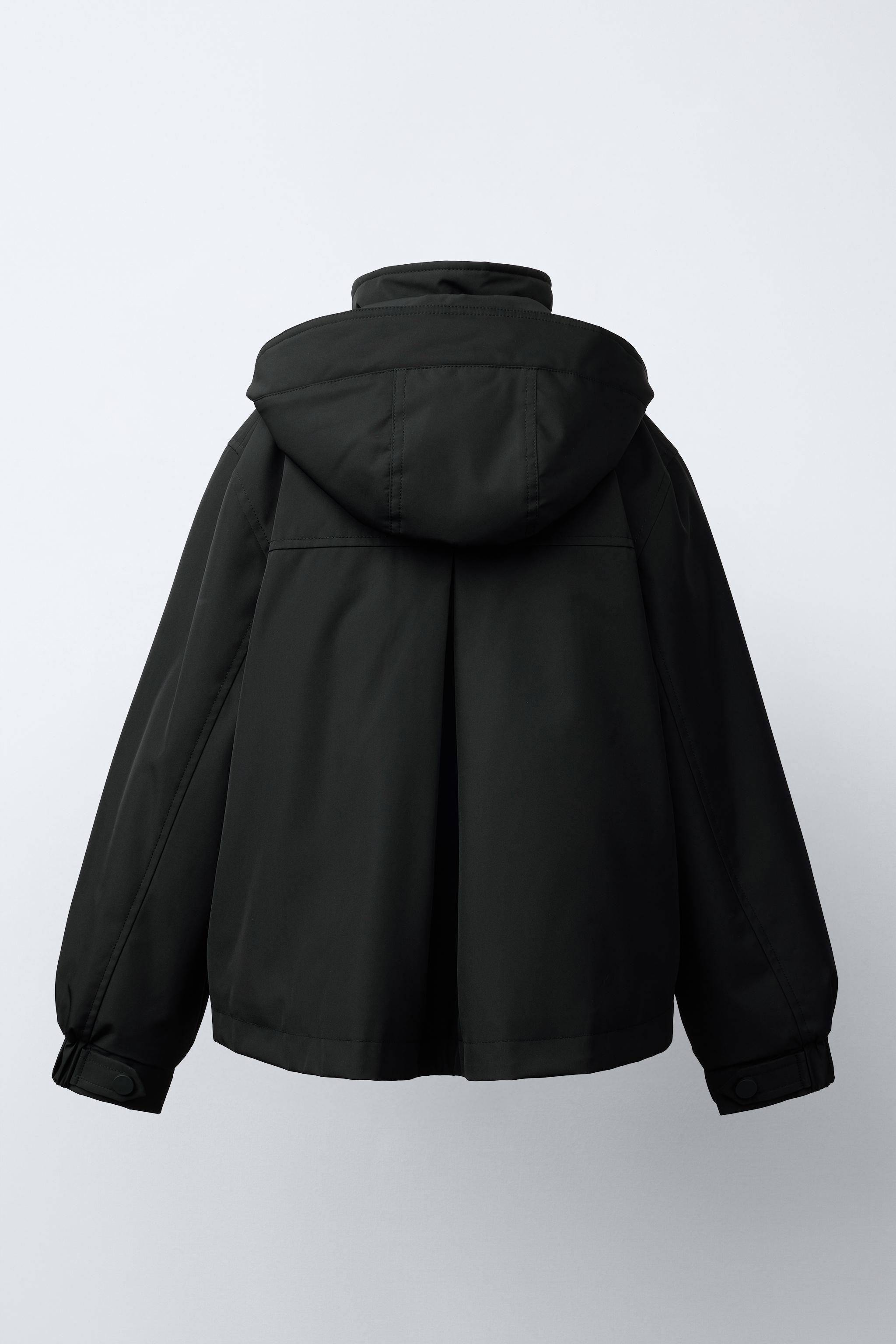 キルティングパーカ - ブラック | ZARA Japan / 日本