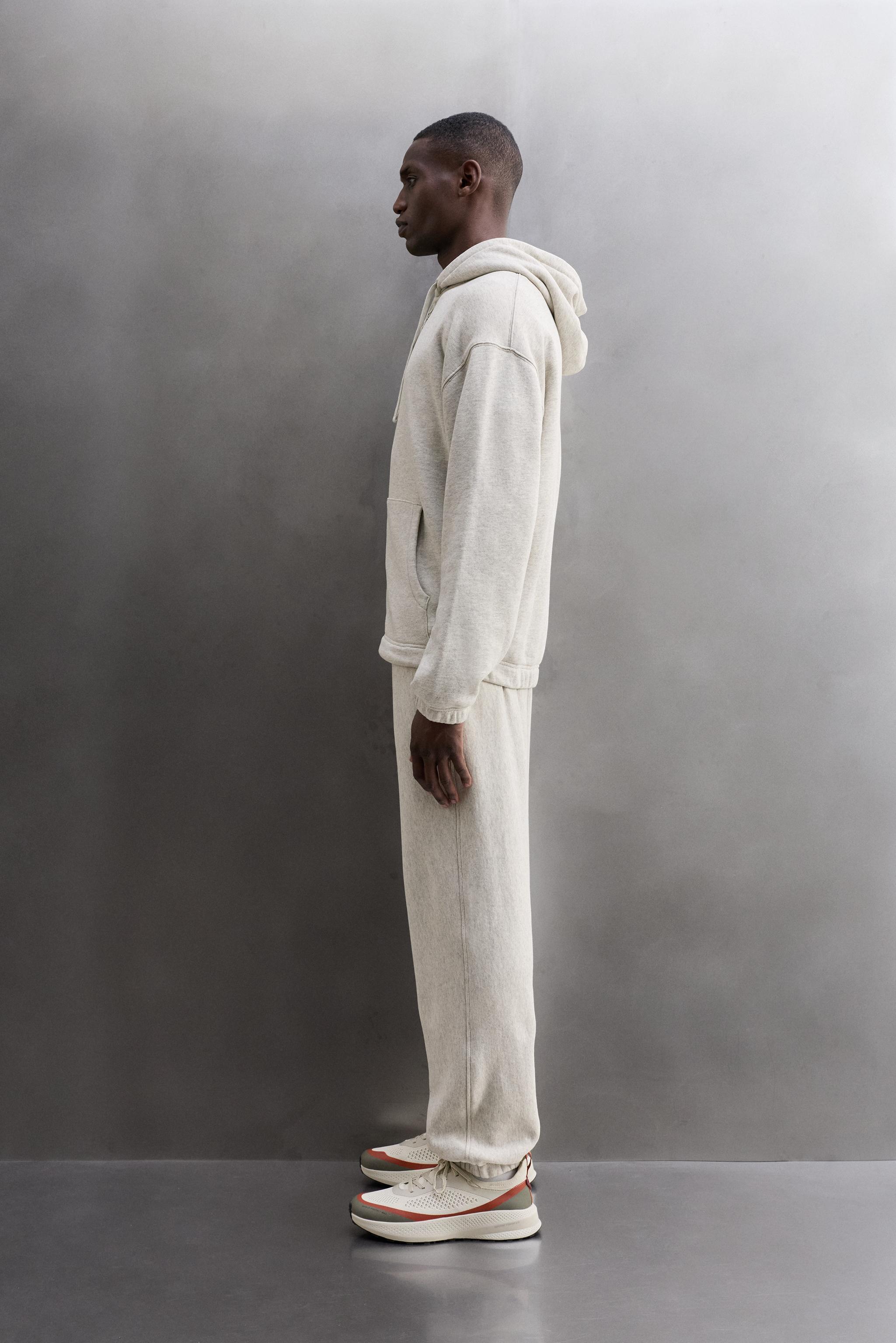 Мужские худи Zara COTTON ZIP-UP — фото 4