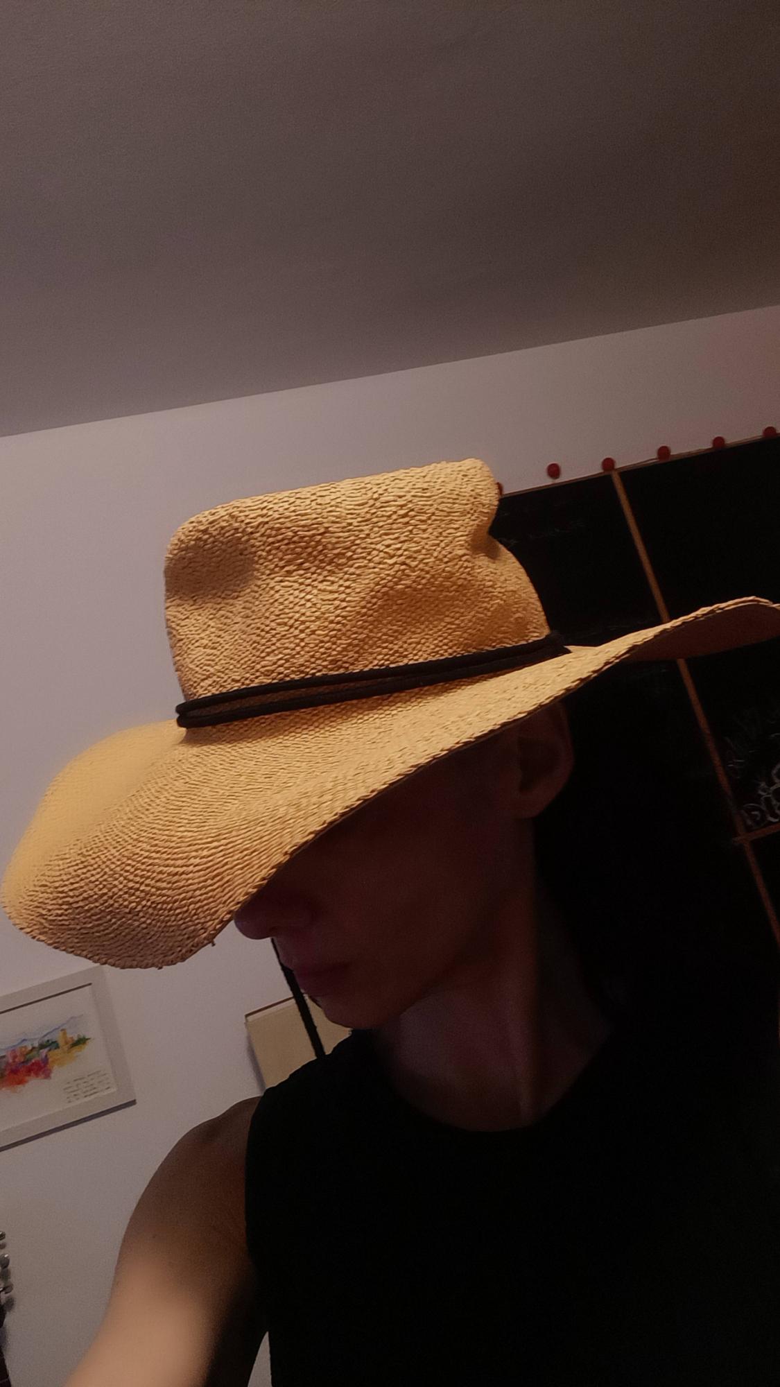 WOVEN HAT WITH STRAP - Image 2