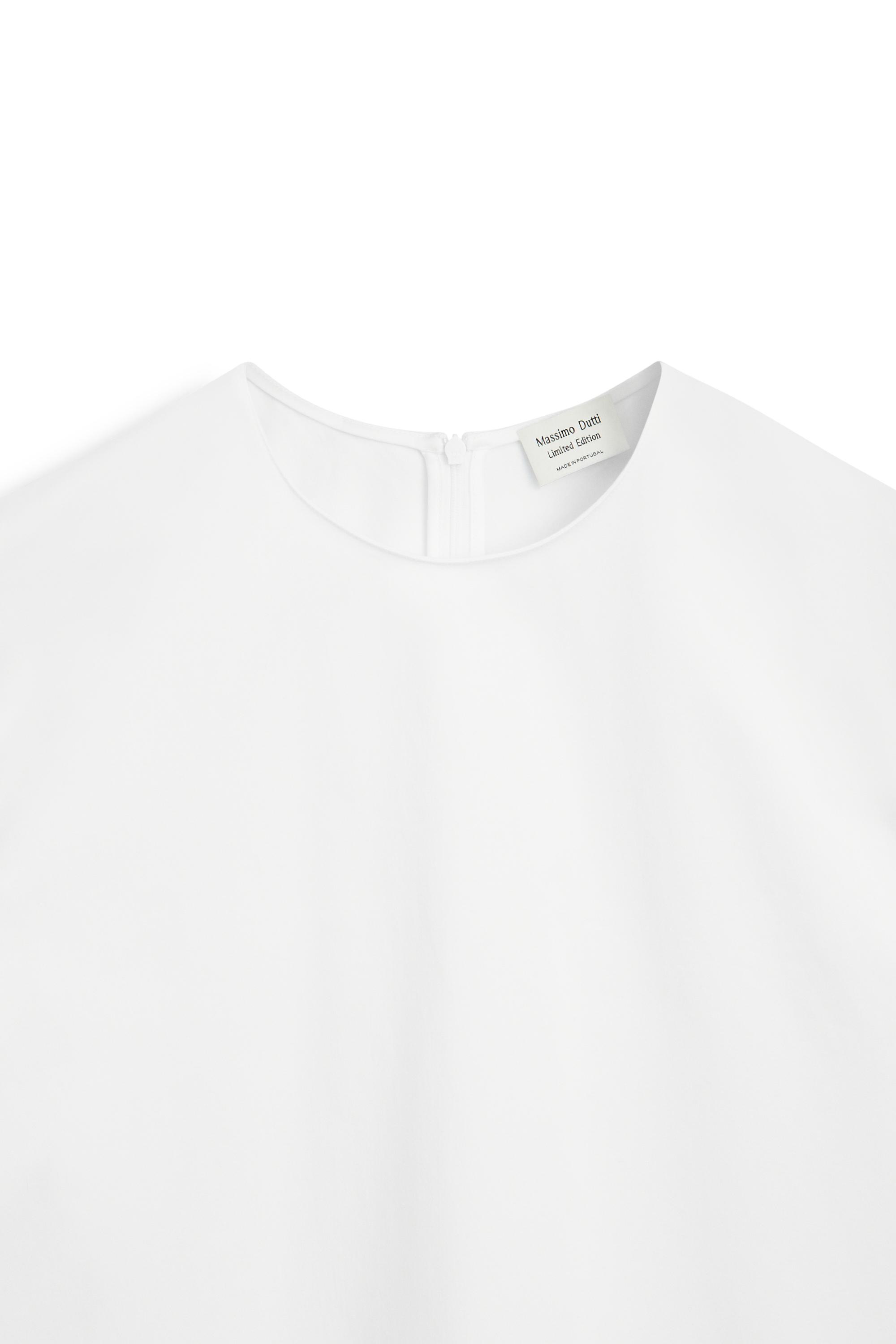 Top en popeline mélange coton - LIMITED EDITION