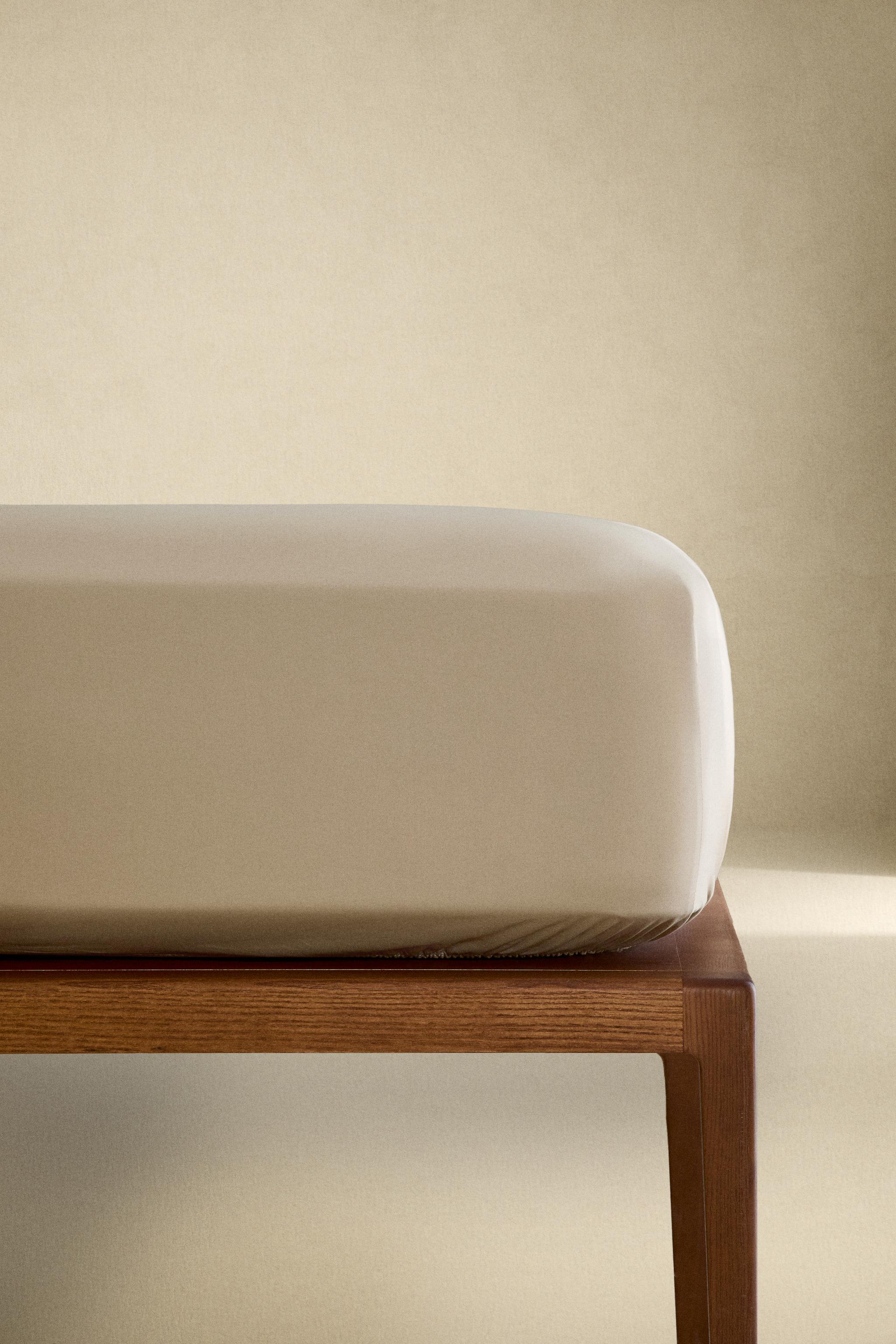 DRAP-HOUSSE COTON PERCALE | 40 CM DE HAUT (300 FILS