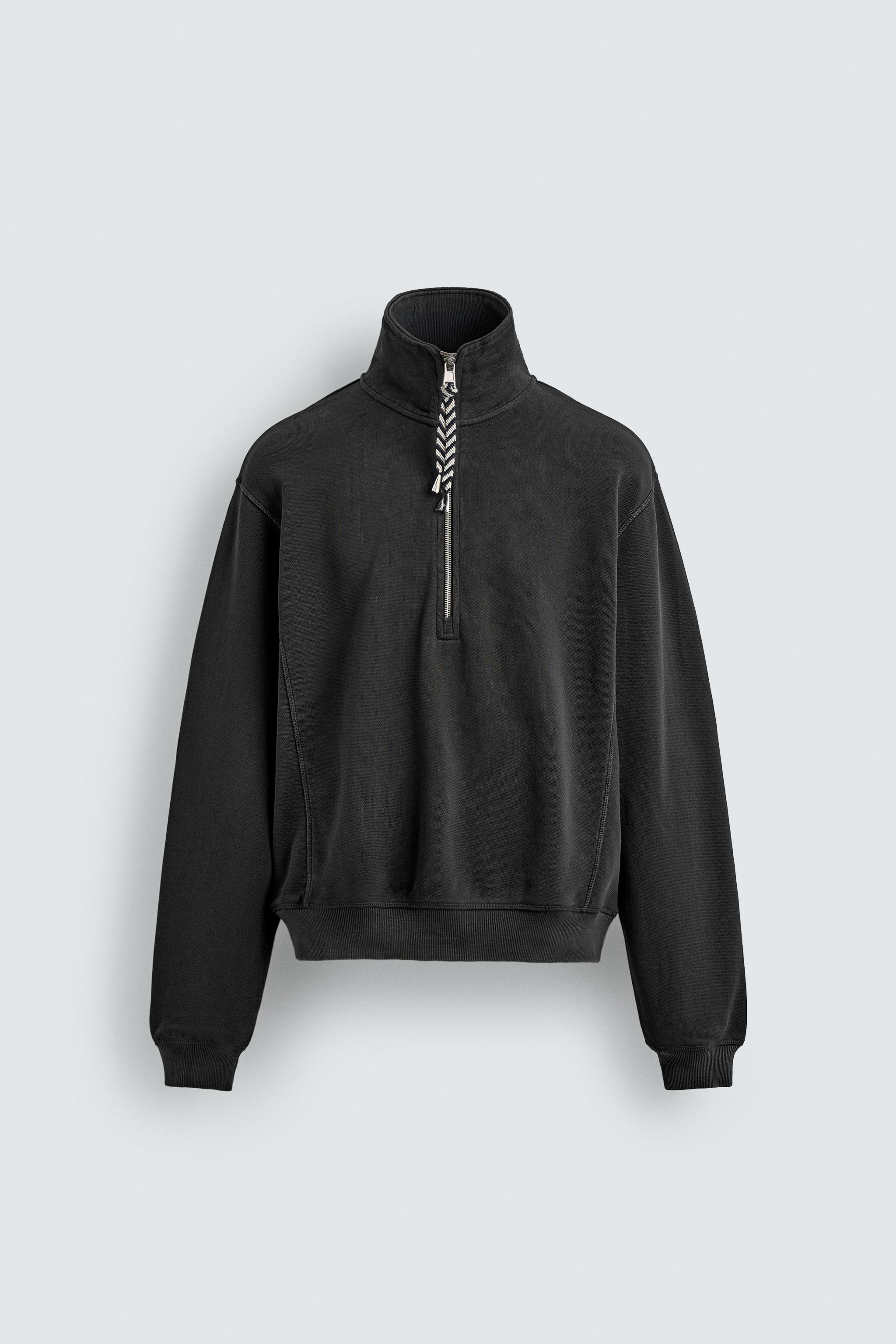 SWEAT COL ZIPPÉ BANDE AARON LEVINE X ZARA