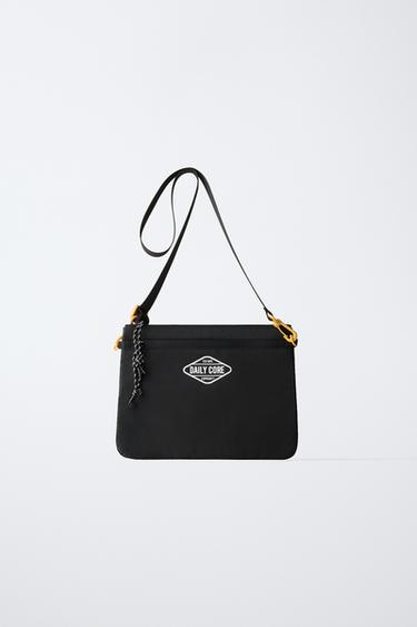 BASIC CROSSBODY BAG - Black by Zara
