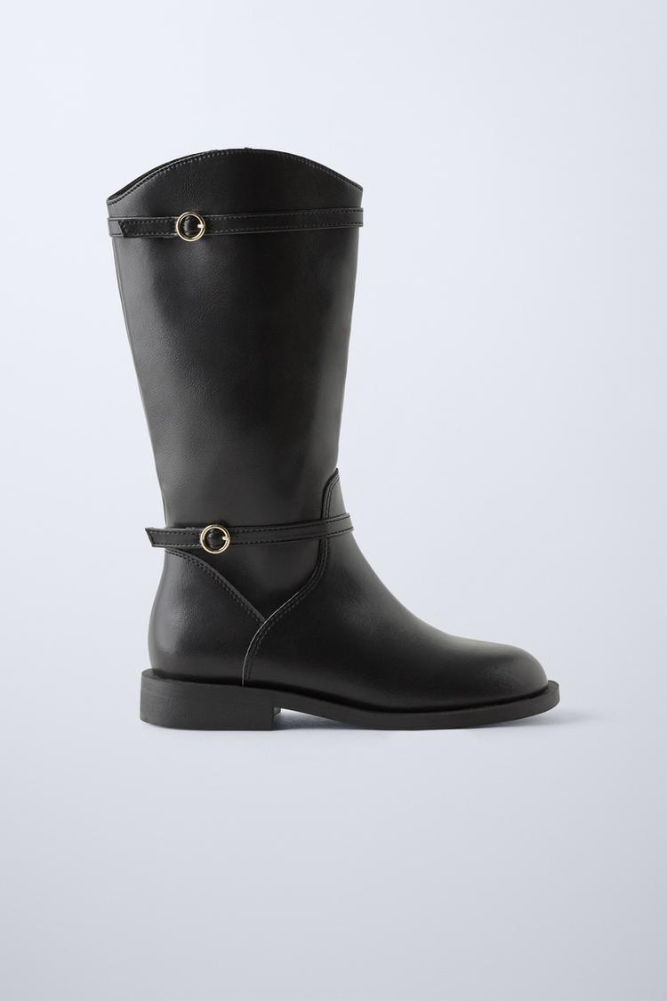 Botas Altas Botines De Cordones Zara Zara Botin Cordones Botines