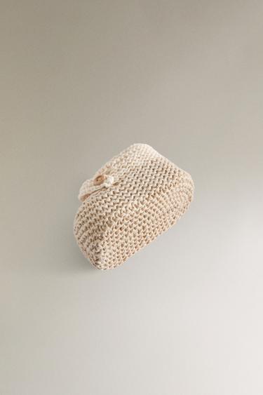 BALLERINES TRICOT DOUBLE BRIDE - Beige clair de Zara - Image 4