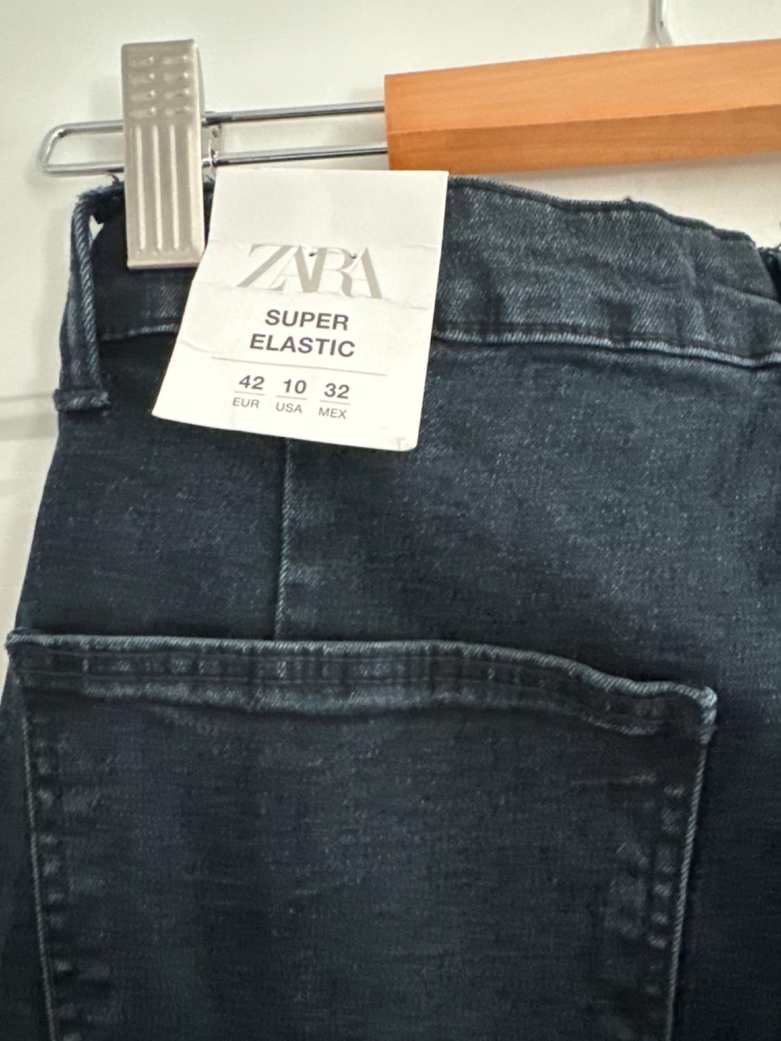 HI-RISE SUPER ELASTIC JEGGINGS - Image 3