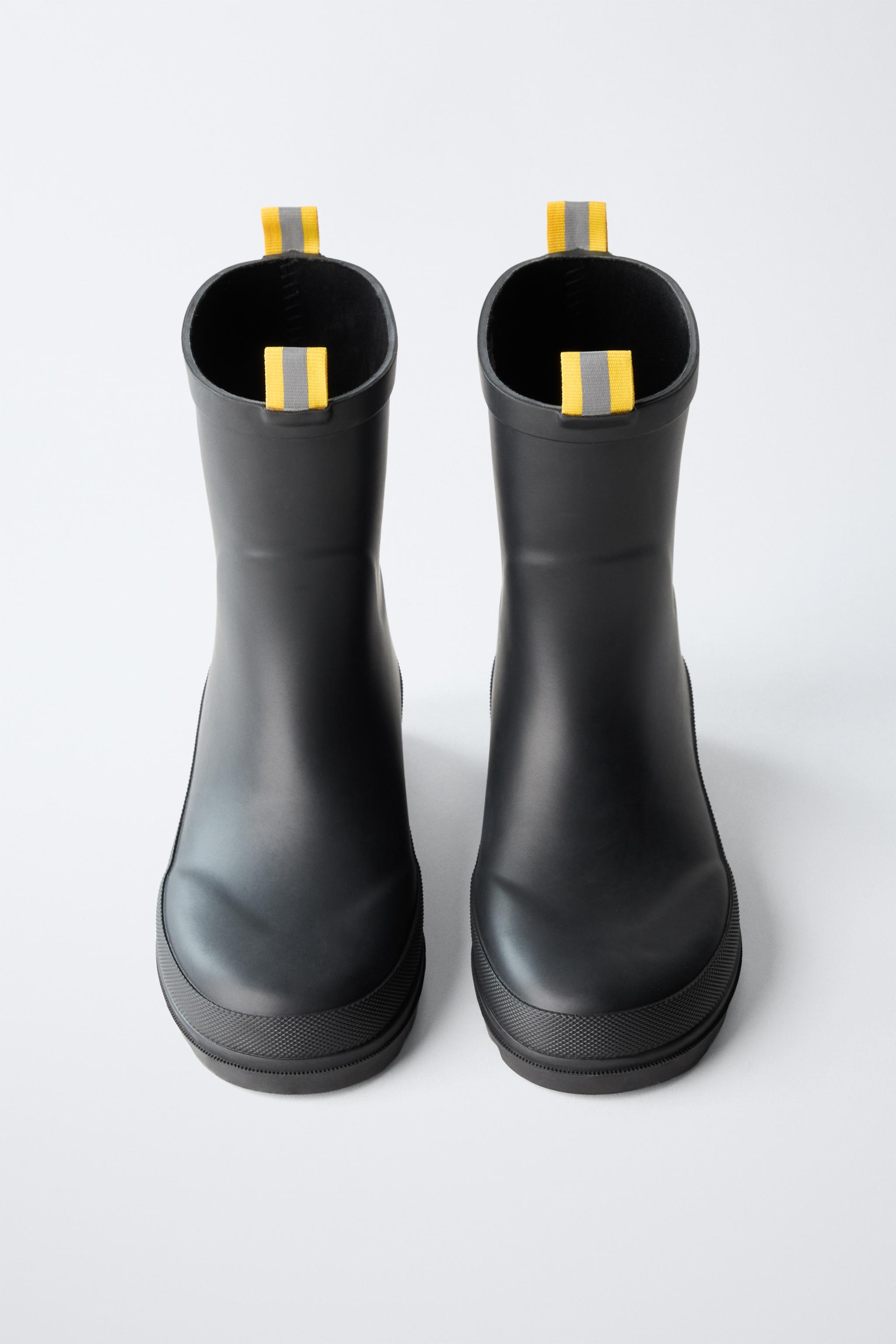ZARA レインブーツ ZARA ザラ ラバーブーツ レインブーツ - メルカリ