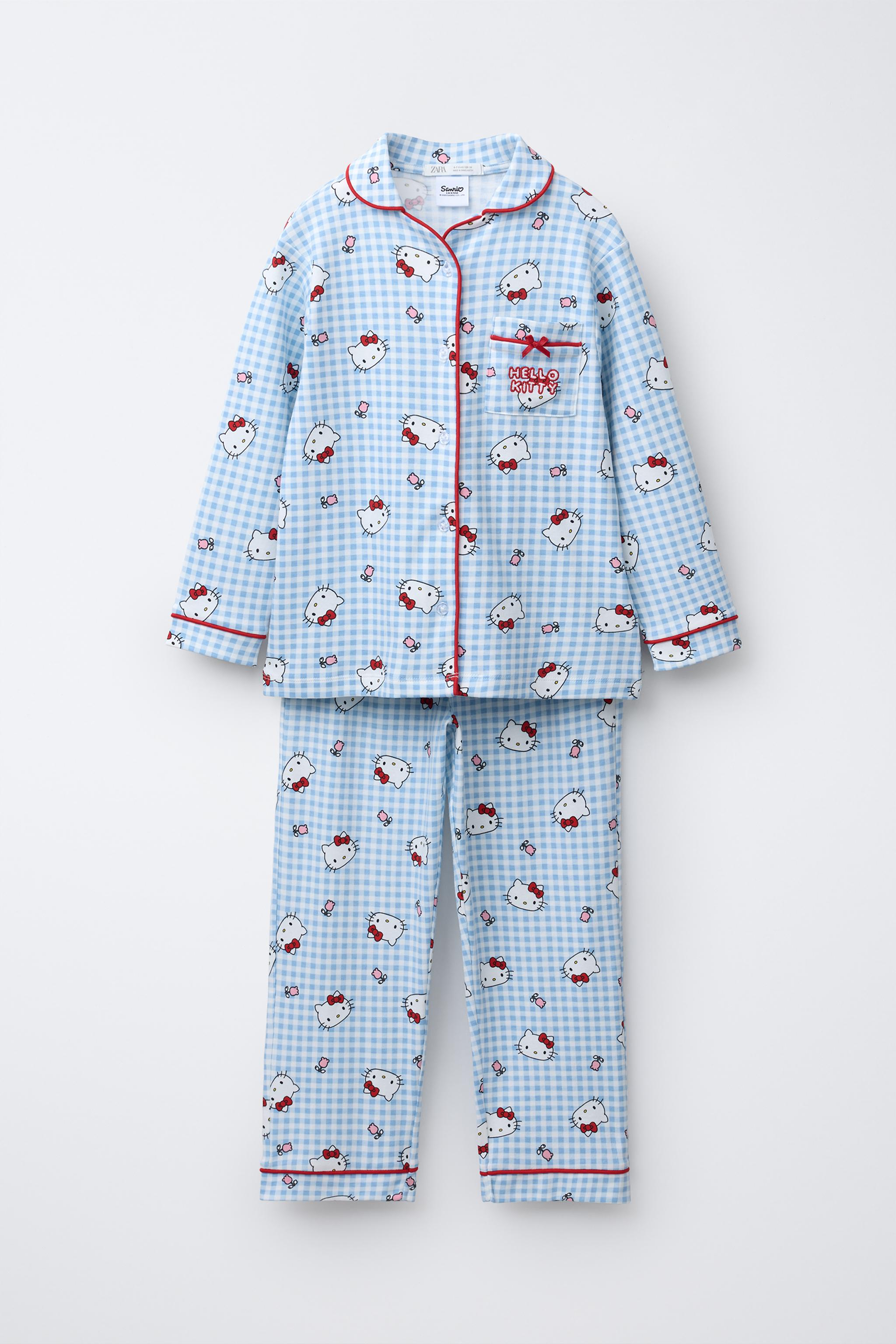 6-14歳/ハローキティ©サンリオパジャマ - ブルー | ZARA Japan