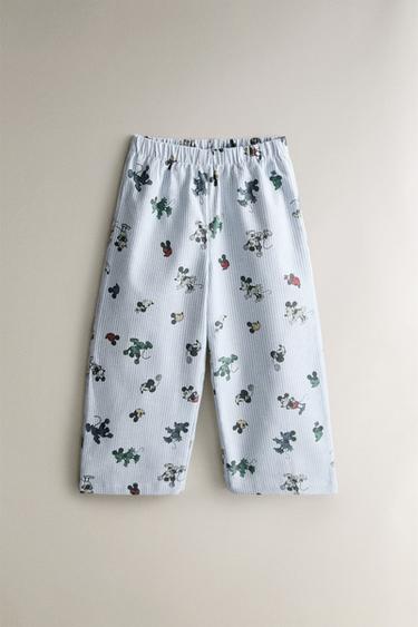 KIDS' MICKEY & MINNIE ©DISNEY FLANNEL PYJAMA SET - Light blue by Zara - Image 3