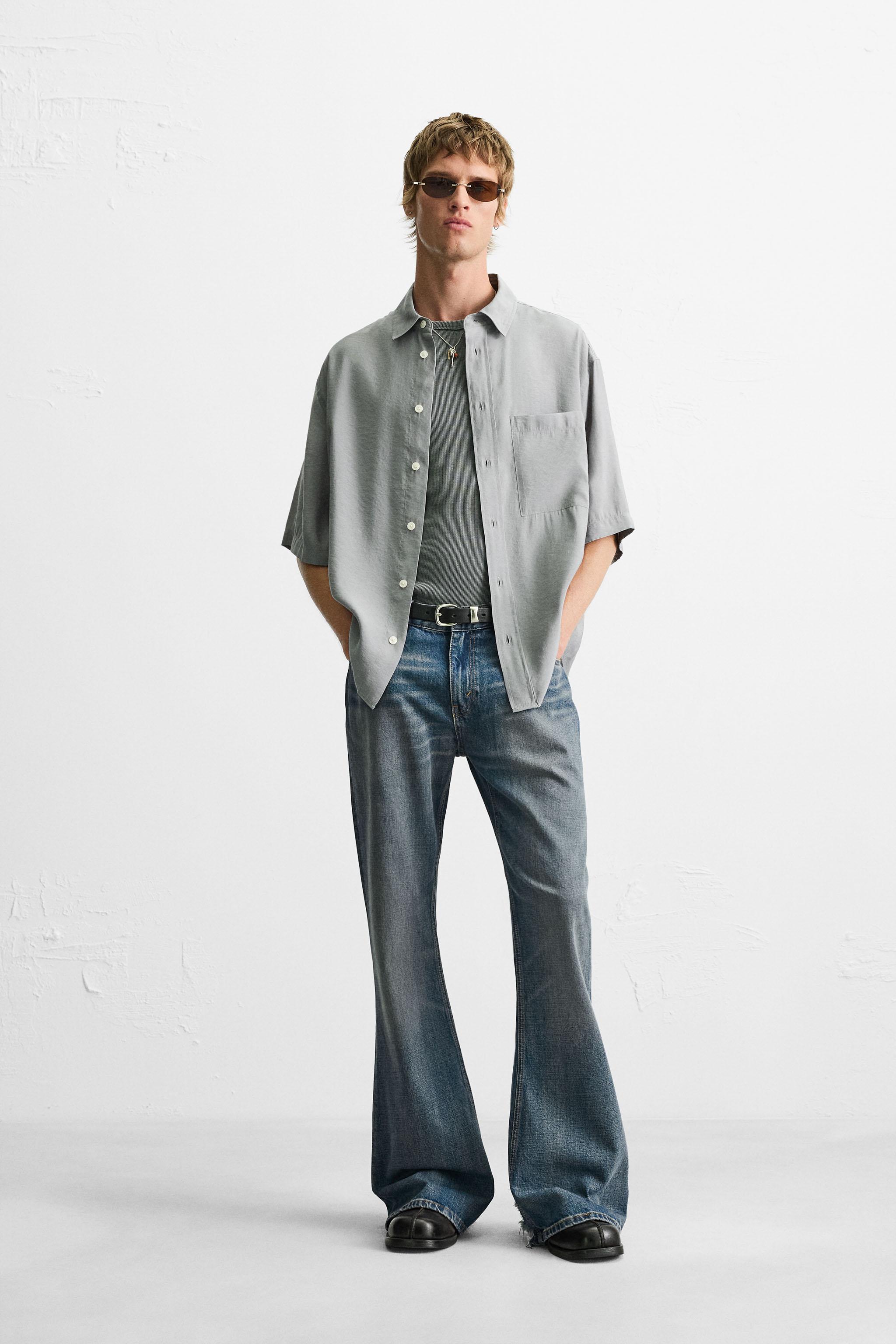 CHEMISE FLUIDE COUPE DÉCONTRACTÉE
