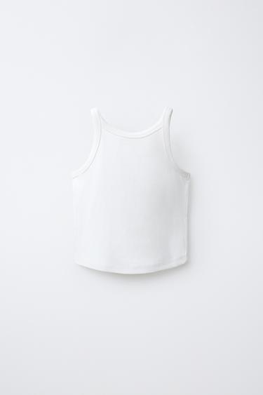 SURF PRINT TOP - White by Zara - Image 1