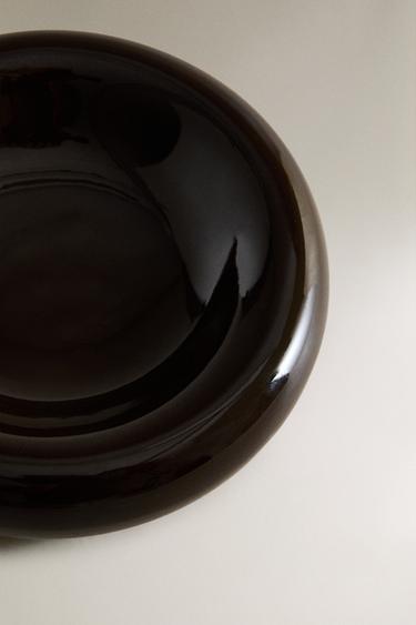 PLATEAUX DÉCORATIFS BRILLANTS - Marron foncé de Zara - Image 2