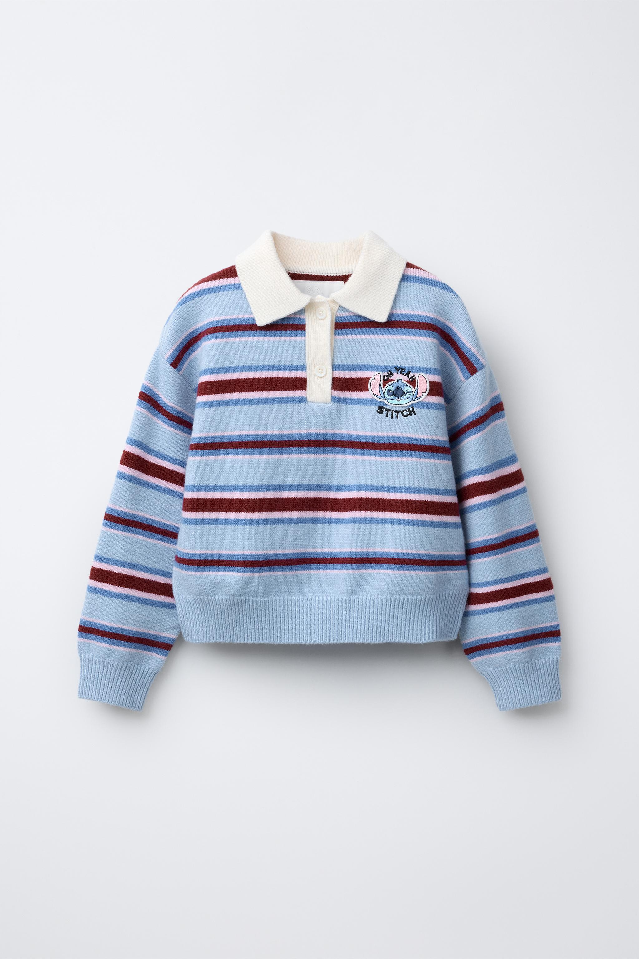 トップス Polo collar striped sweater FX22S039 Angelips Womens Striped Polo Sweater Trendy Color Block Tops