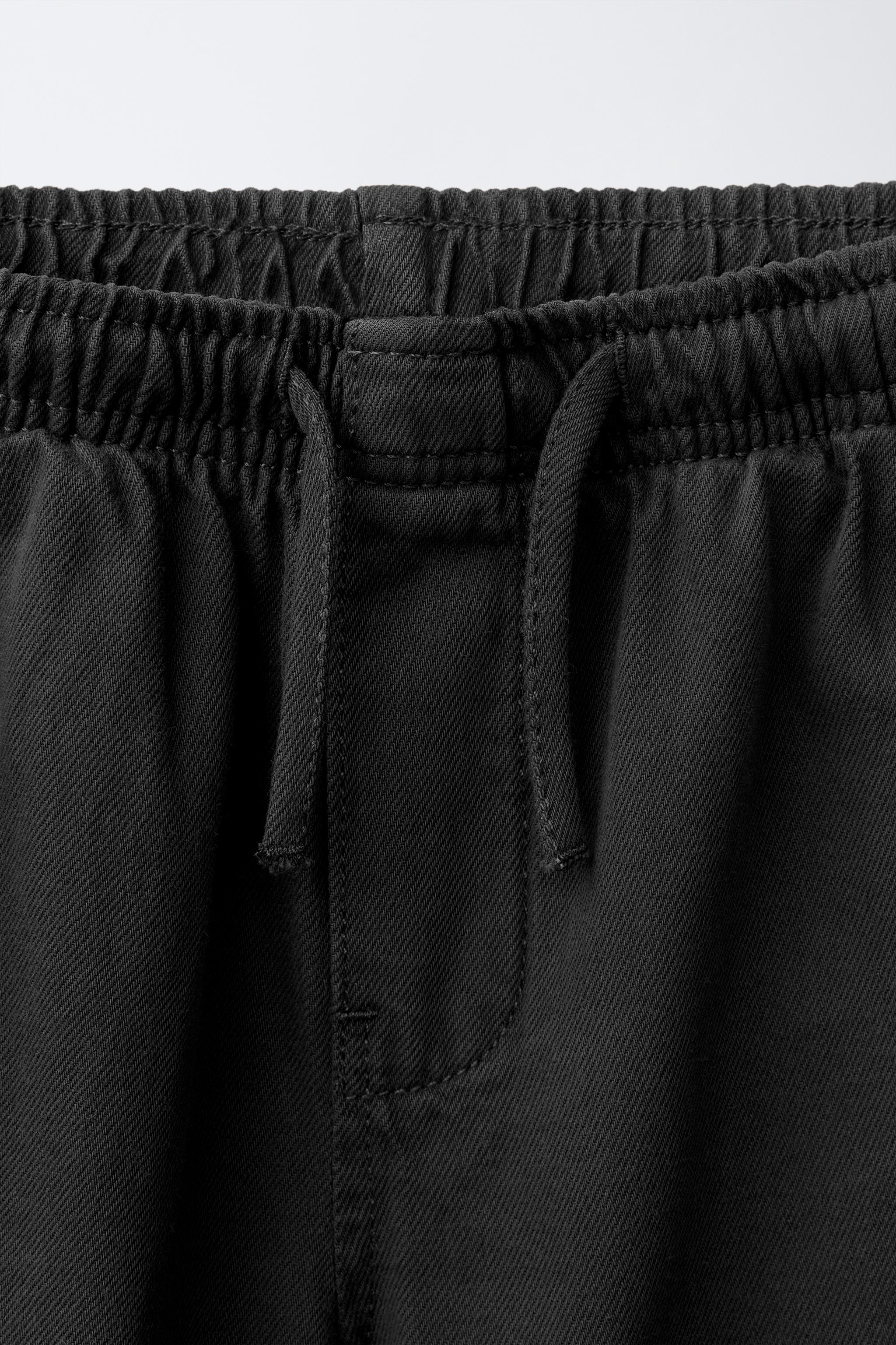 Детские брюки Zara TWILL JOGGER PANTS — фото 3