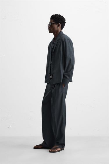 SURCHEMISE RELAXED FIT - Bleu de Zara - Image 3