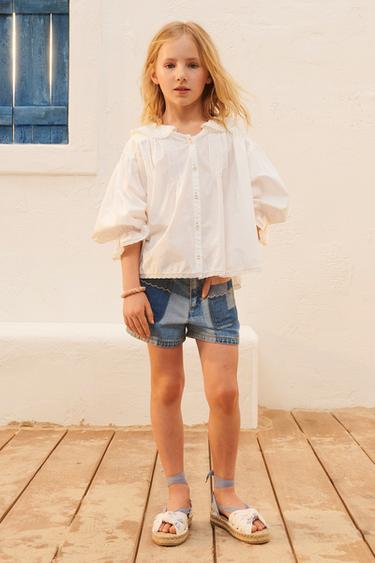 デニムショートパンツ – 女の子 | ZARA 日本