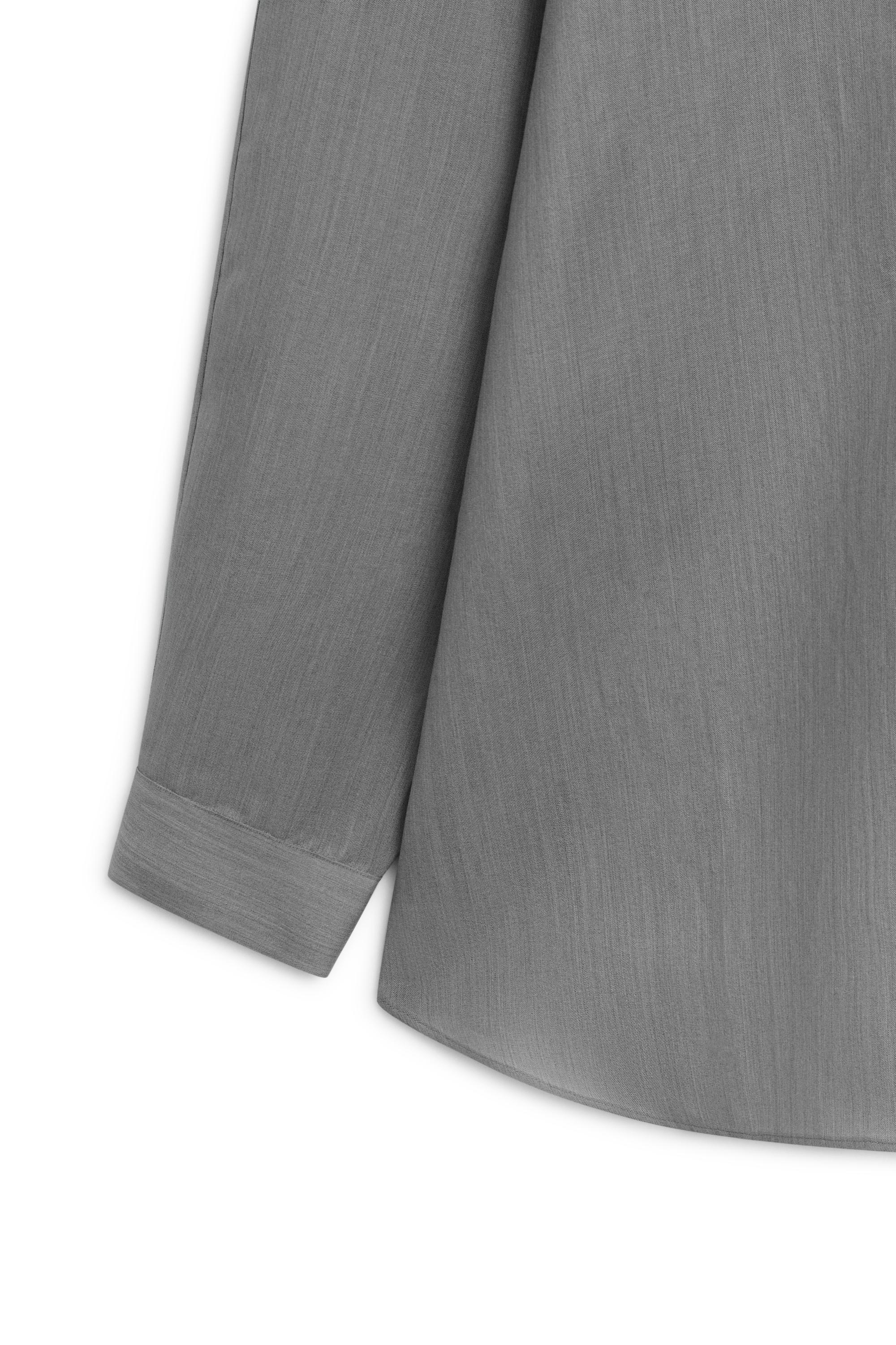 Voluminous wool-silk blend blouse - LIMITED EDITION