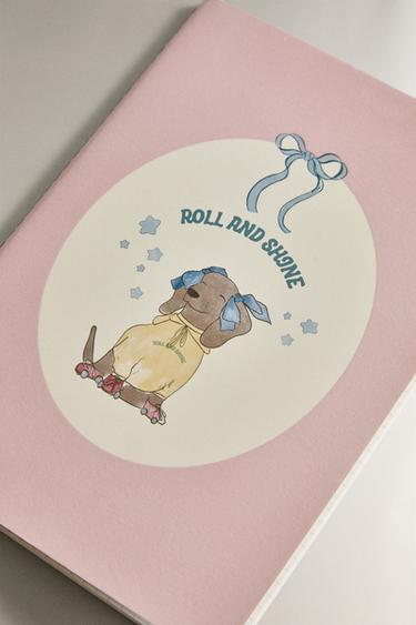 CARNET CHIENS SKATEURS (LOT DE 2) - Multicolore de Zara - Image 3