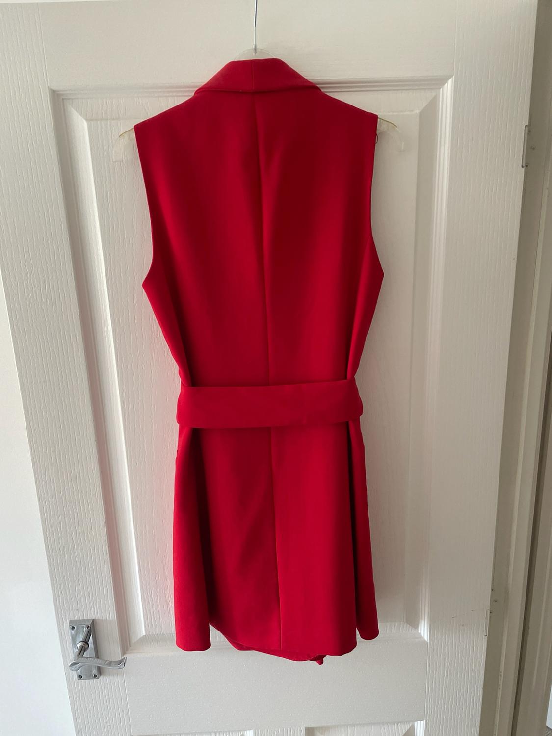 WAISTCOAT WITH TIE BELT - Image 2