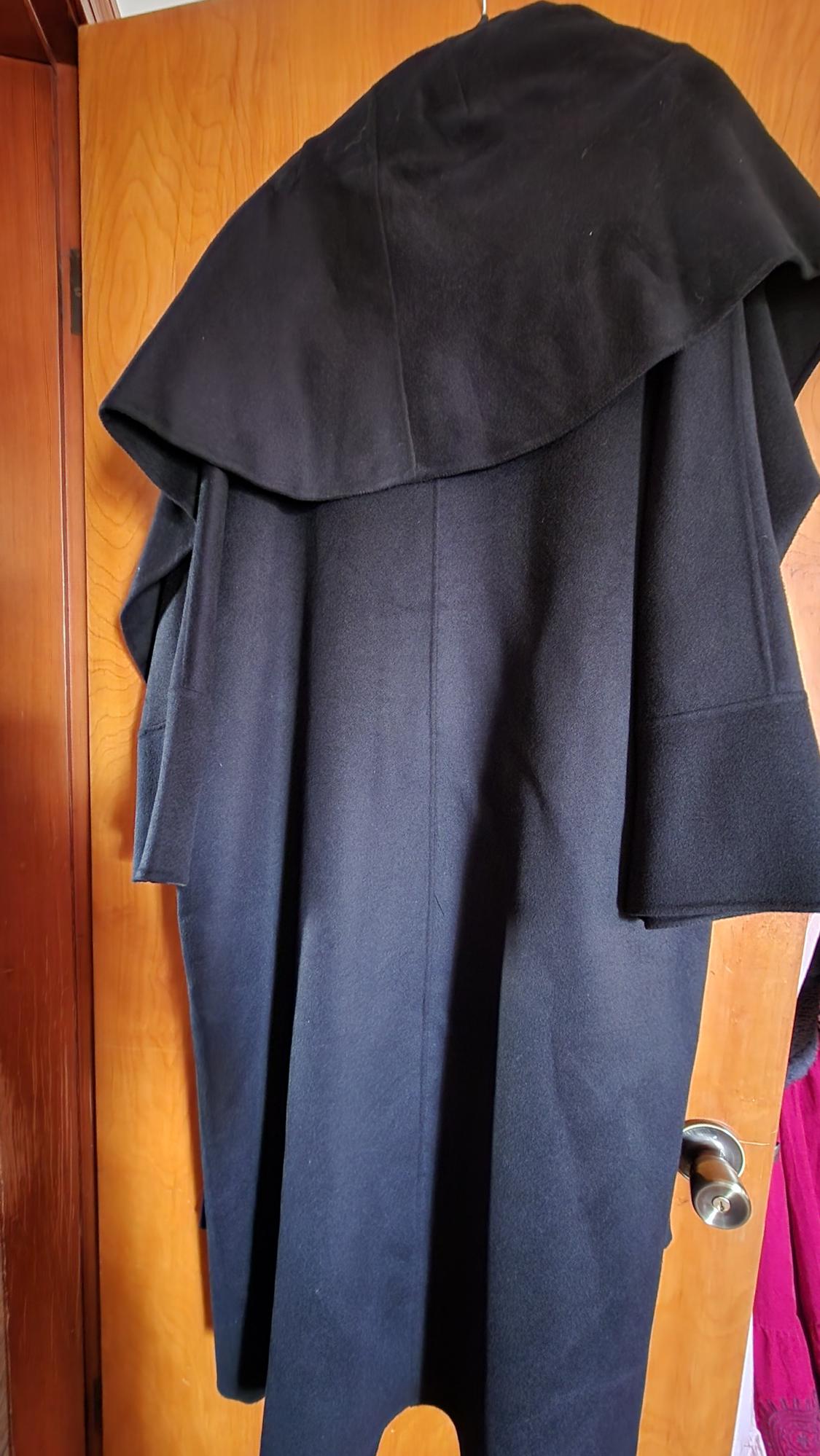 WOOL BLEND SCARF COAT ZW COLLECTION