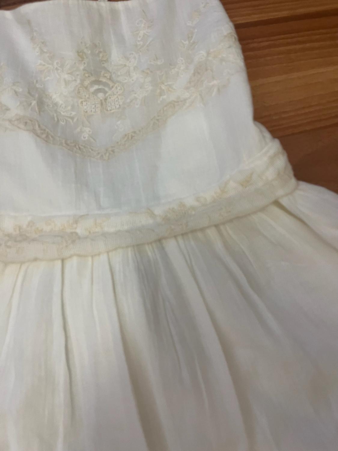 EMBROIDERED CHIFFON MINI DRESS - Image 3