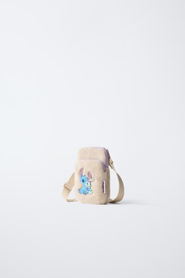 LILO & STITCH © DISNEY MOBILE PHONE BAG - Ecru White by Zara - Image 1