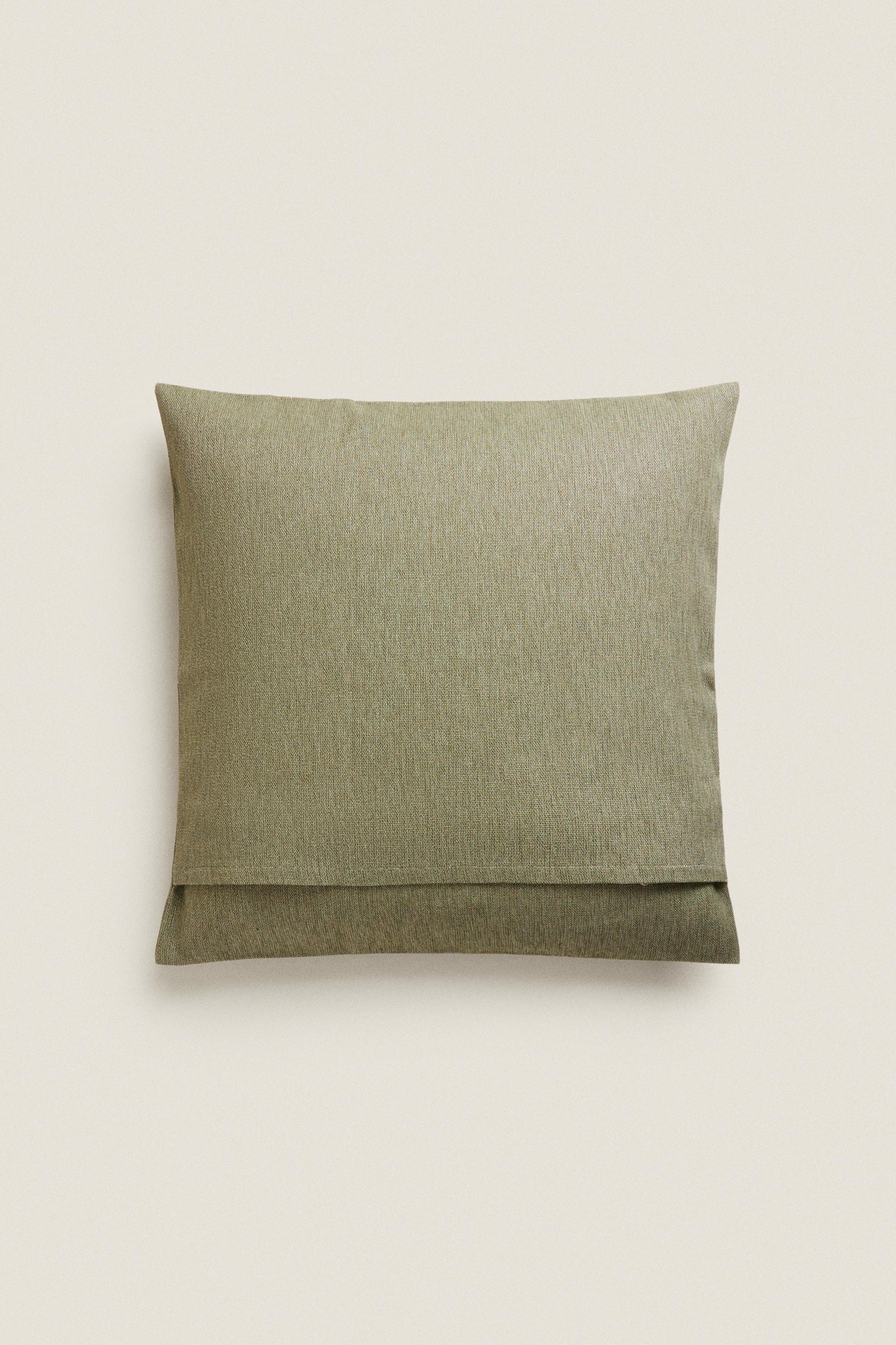 Moss hotsell green cushion